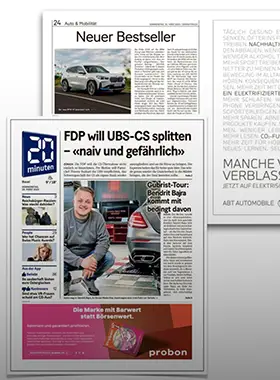 Zeitungsartikel der Abt Automobile>
                                </div>

                                <div class=