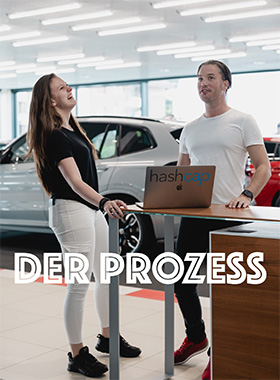 Foto von Svenja und Christian im Prozess